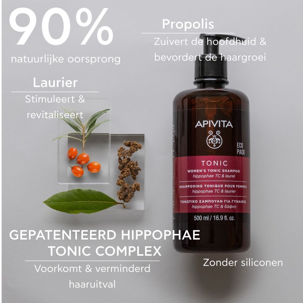 Apivita Tonic Women's Tonic Shampoo Hippophae TC & Laurel