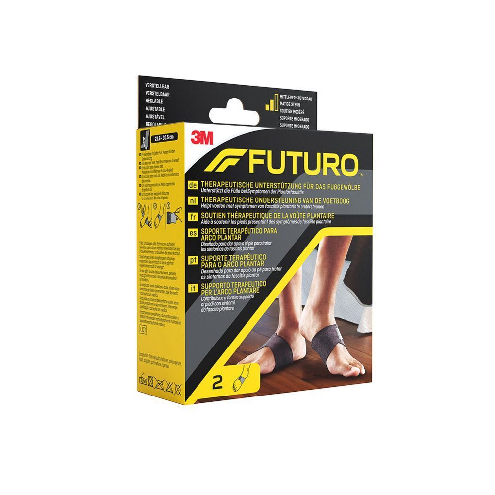 Emballage 3M Futuro soutien thérapeutique de la voûte plantaire, taille 2.