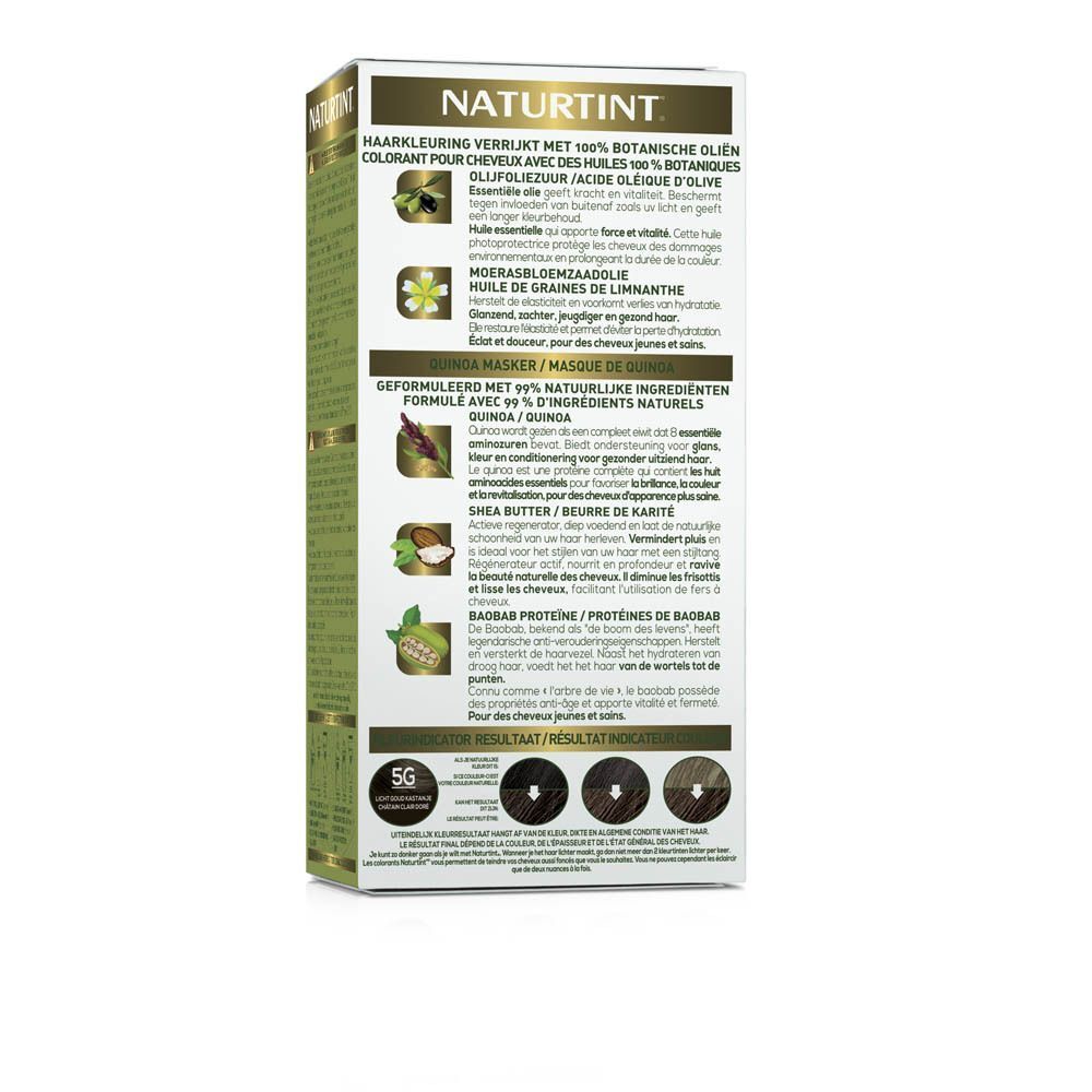 Naturtint Coloration Permanente Châtain Clair Doré 5G