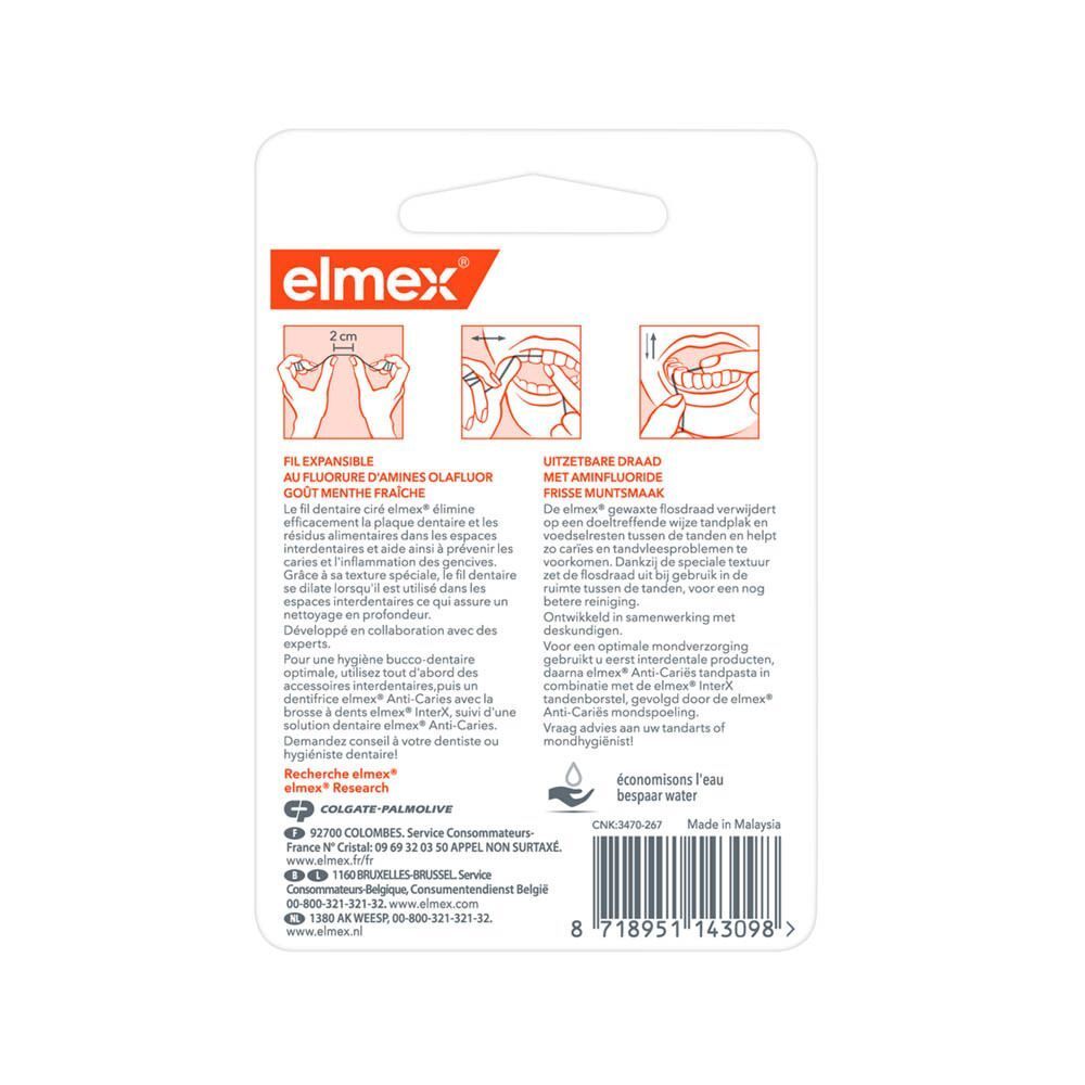 elmex® Gewaxte Flosdraad