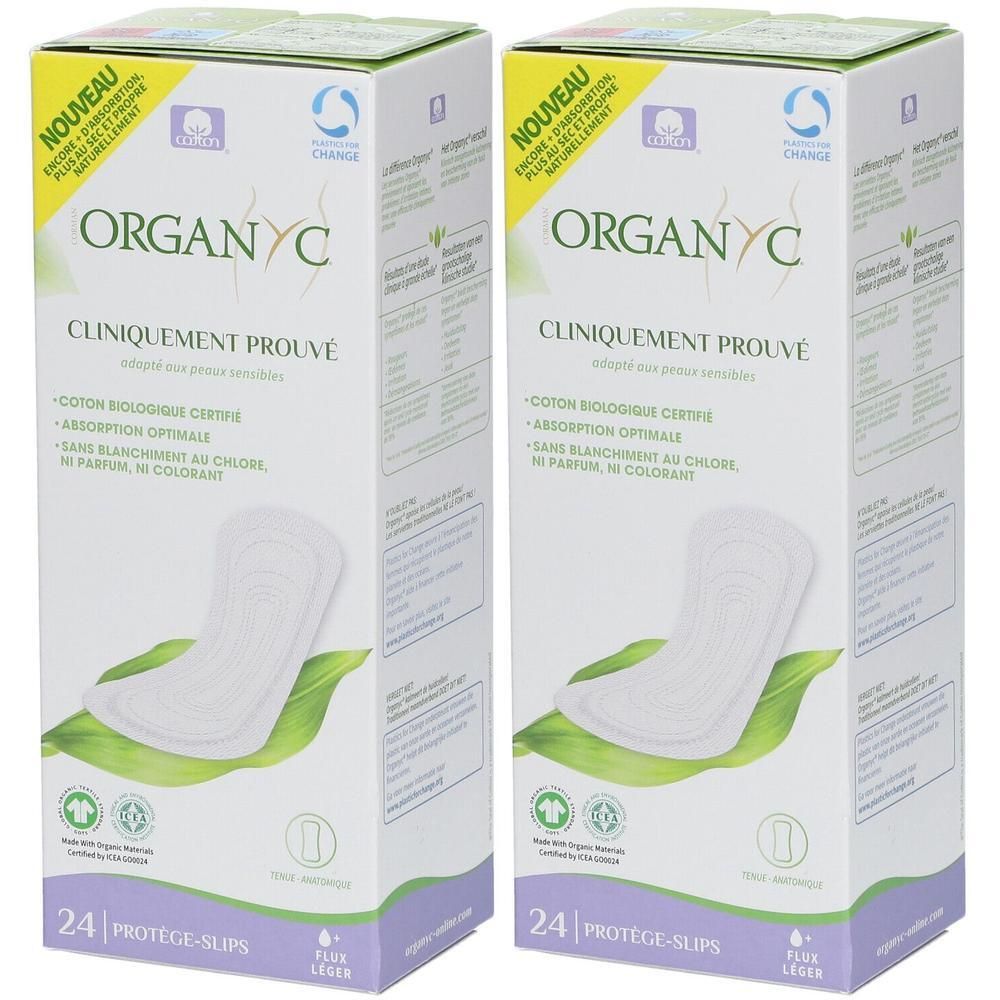 Organyc® Licht Verlies 24 Inlegkruisjes