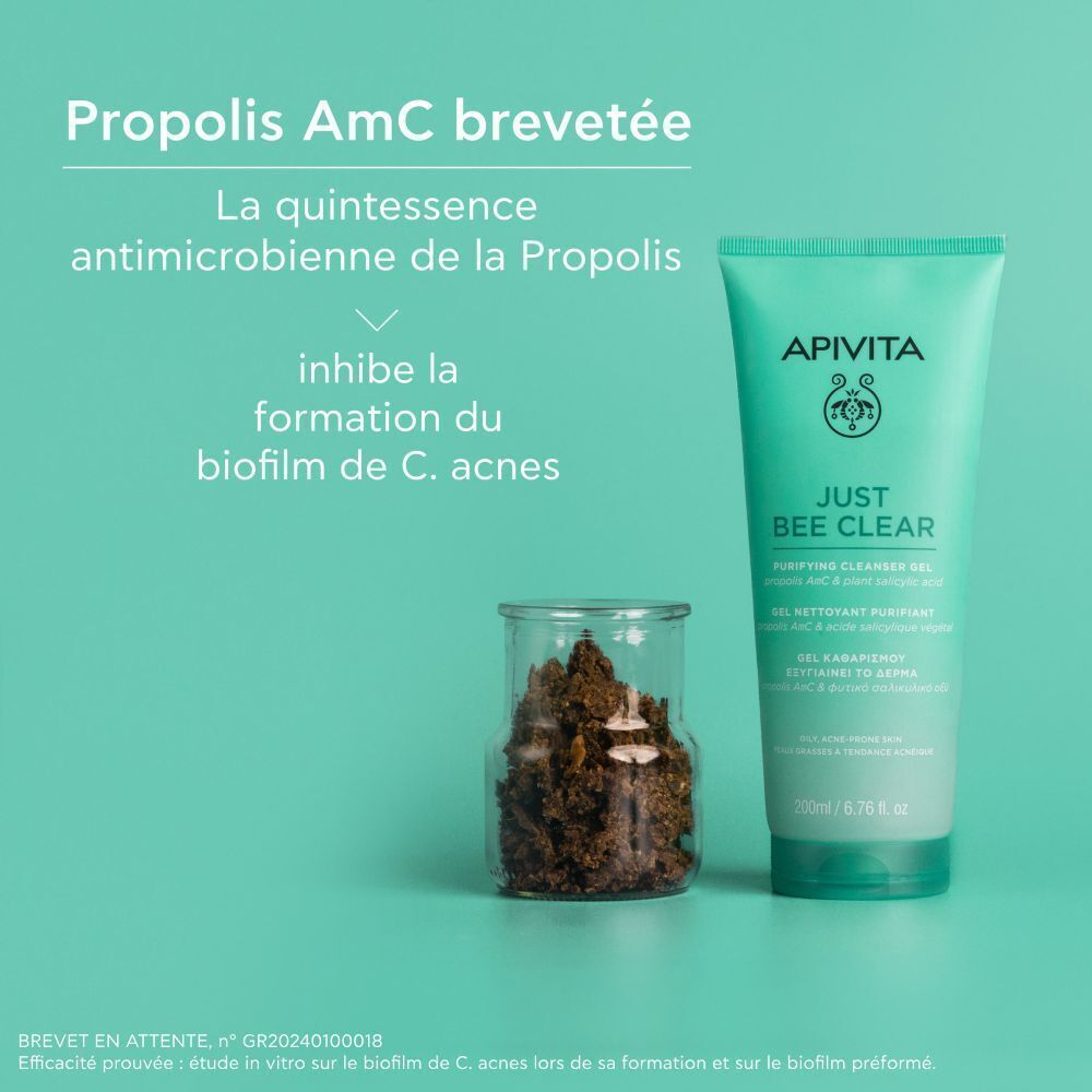 Apivita Just Bee Clear Gel Nettoyant Purifiant