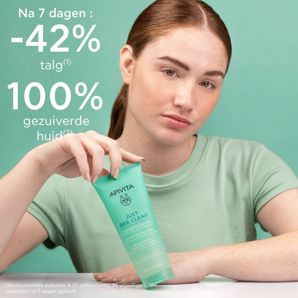 Apivita Just Bee Clear Purifying Cleansing Gel