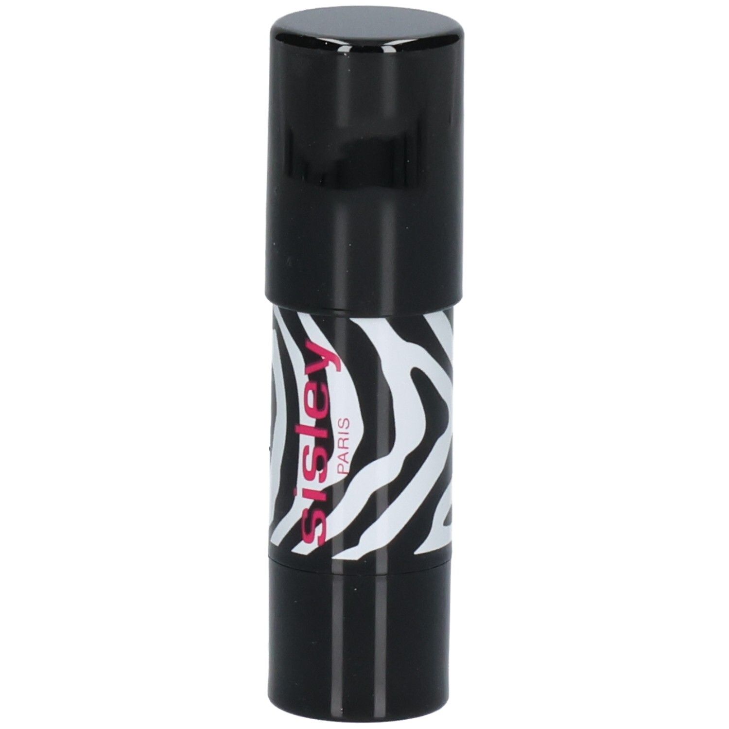 SISLEY PHYTO BLUSH TWIST 02 Fard Crème Fuchsia in schwarzem Gehäuse mit Zebra-Muster.
