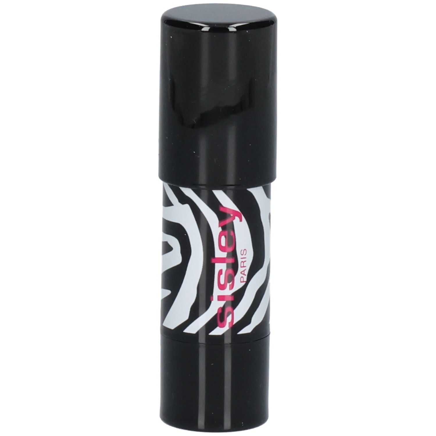 SISLEY PHYTO BLUSH TWIST 02 Fard Crème Fuchsia in schwarzem Gehäuse mit Zebra-Muster.
