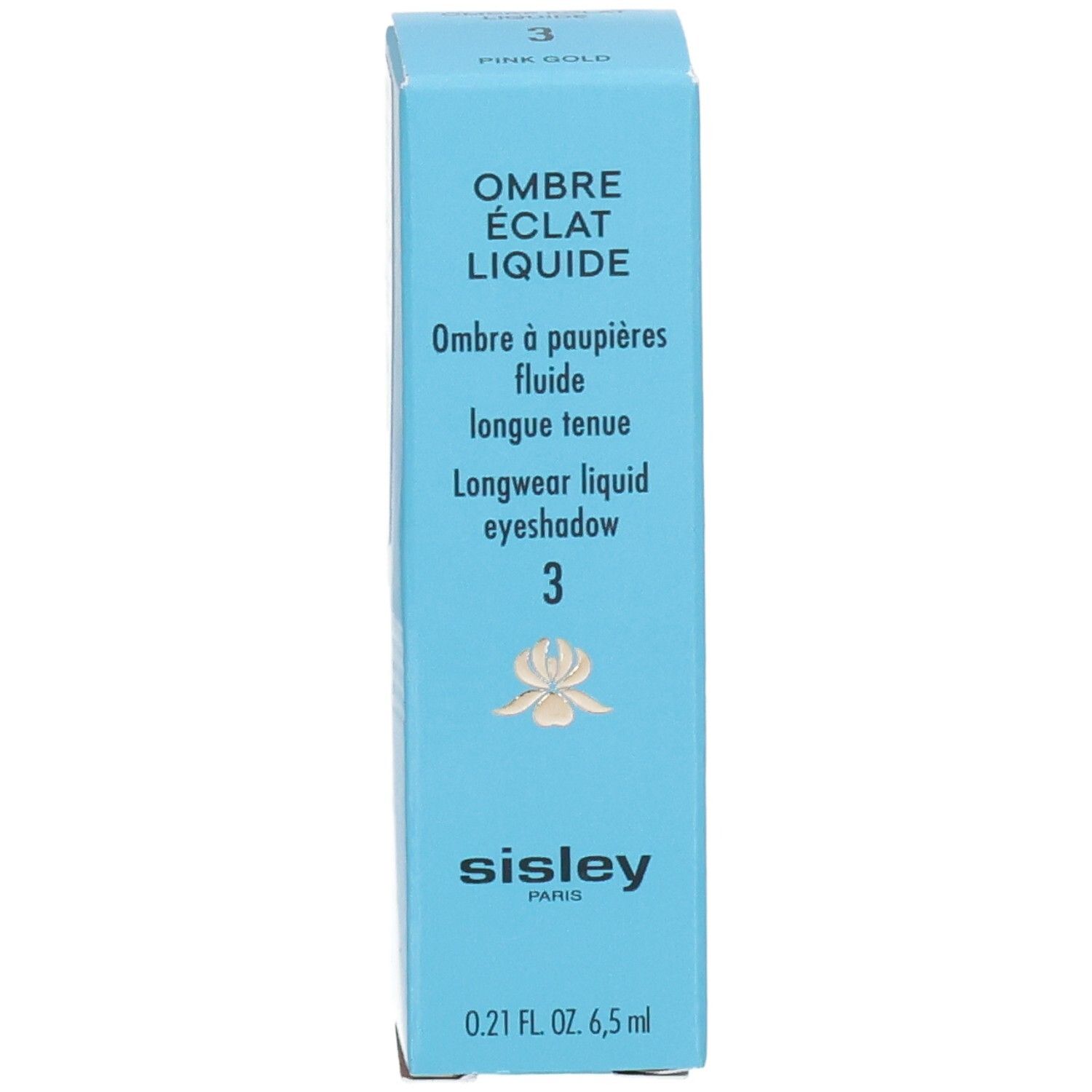 Sisley Ombre Eclat Liquide Lidschatten, Farbe 3, Pink Gold, 6,5ml.
