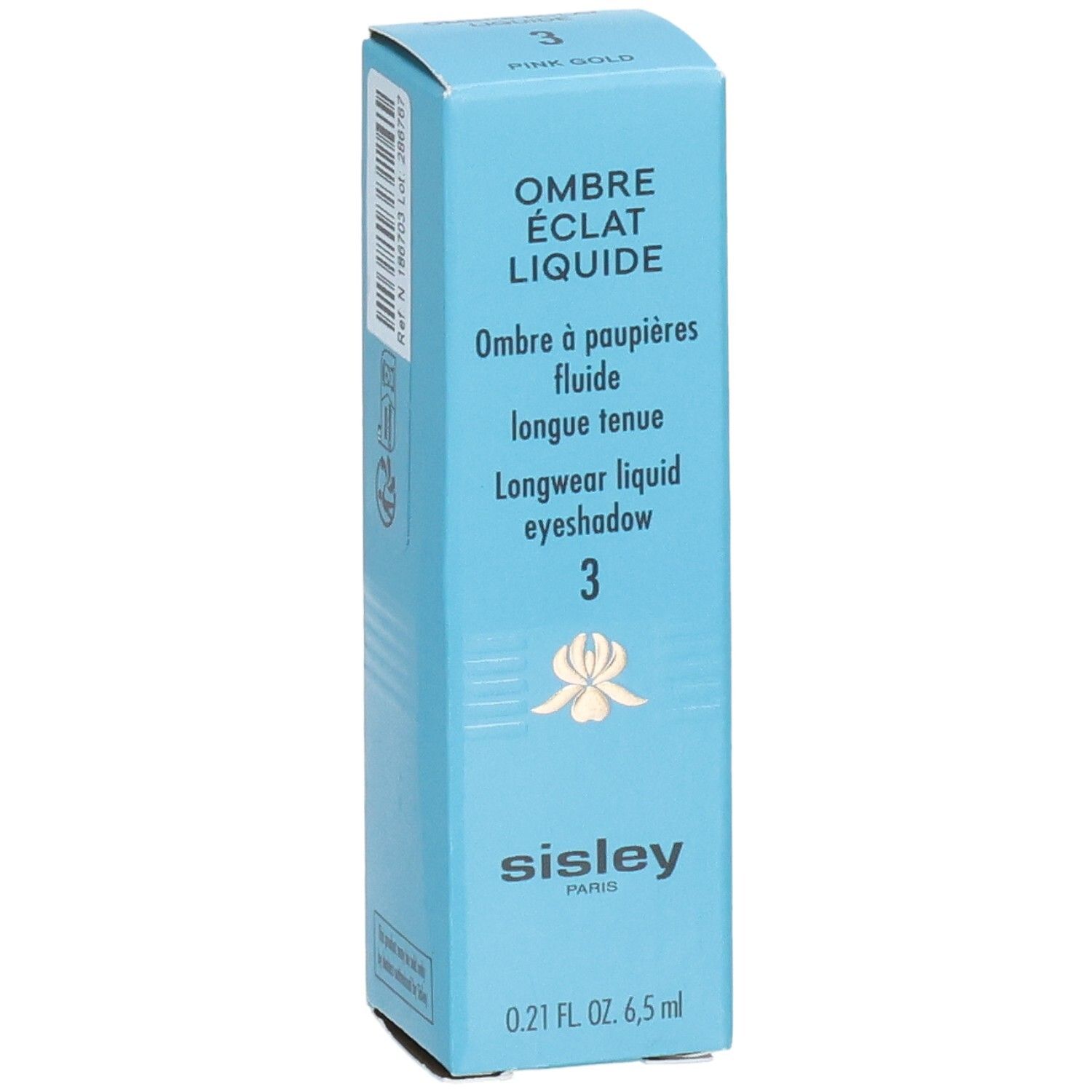 Sisley Ombre Eclat Liquide Lidschatten, Farbe 3, Pink Gold, 6,5ml.