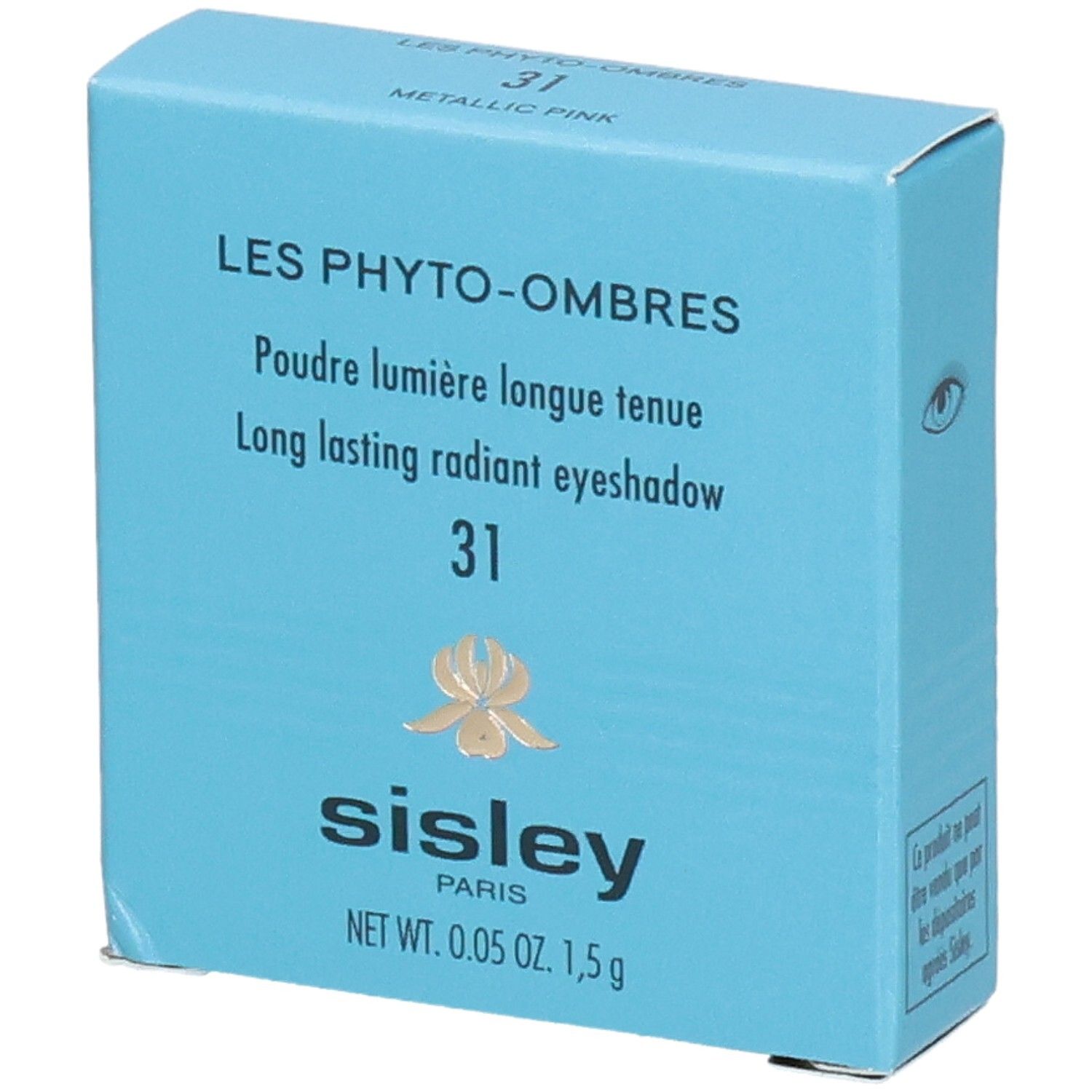 Sisley Les Phyto-Ombres Langhoudende Oogschaduwpoeder met Glans 31 Metallic Pink 1,5 Poeder