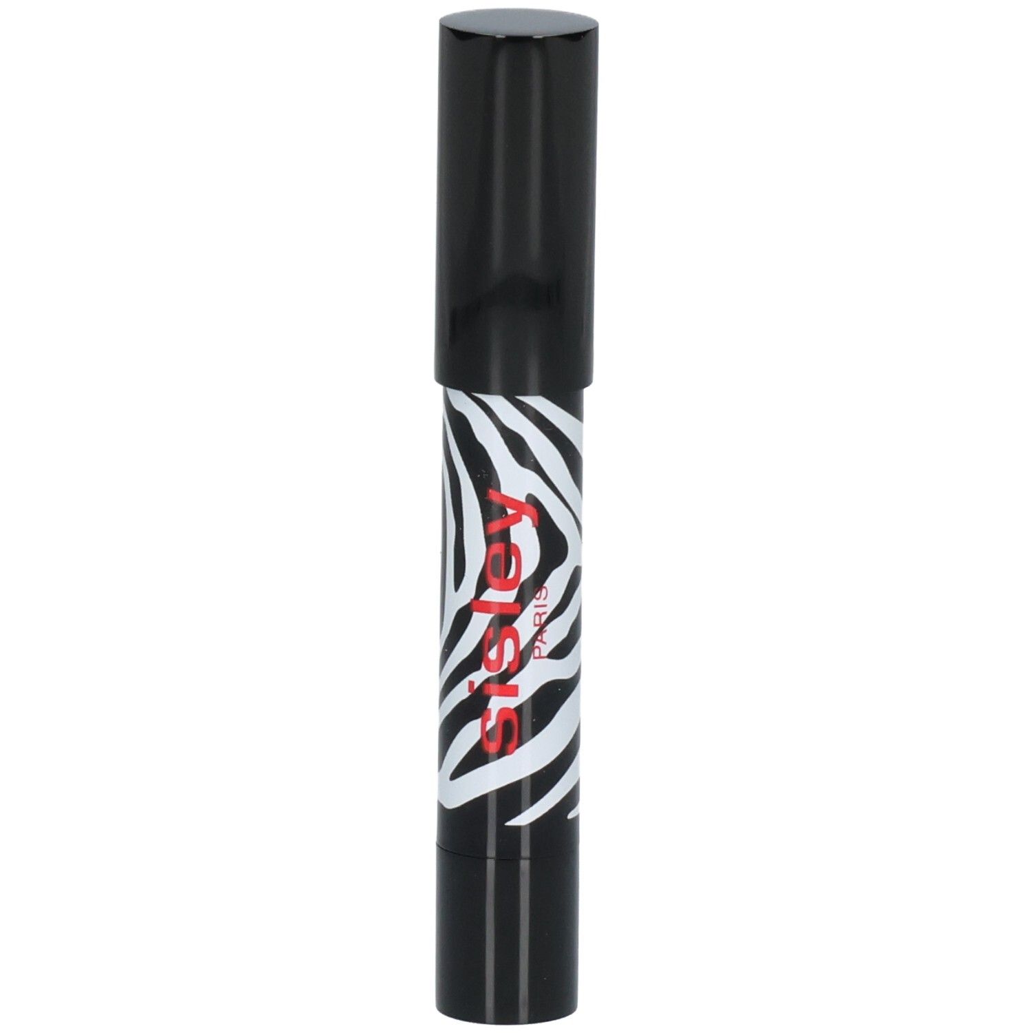 Sisley Phyto-Lip Twist Lippenstift in schwarzer Hülse mit Zebramuster.
