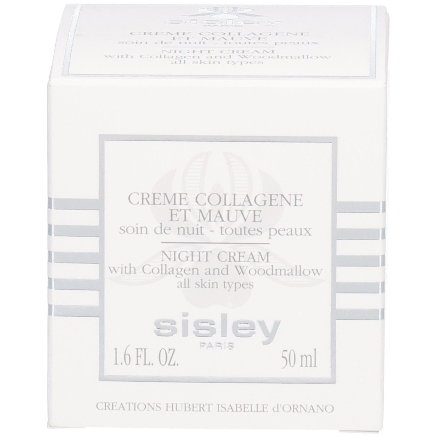 Sisley Creme Collagene et Mauve Nachtcreme Verpackung, 50 ml.