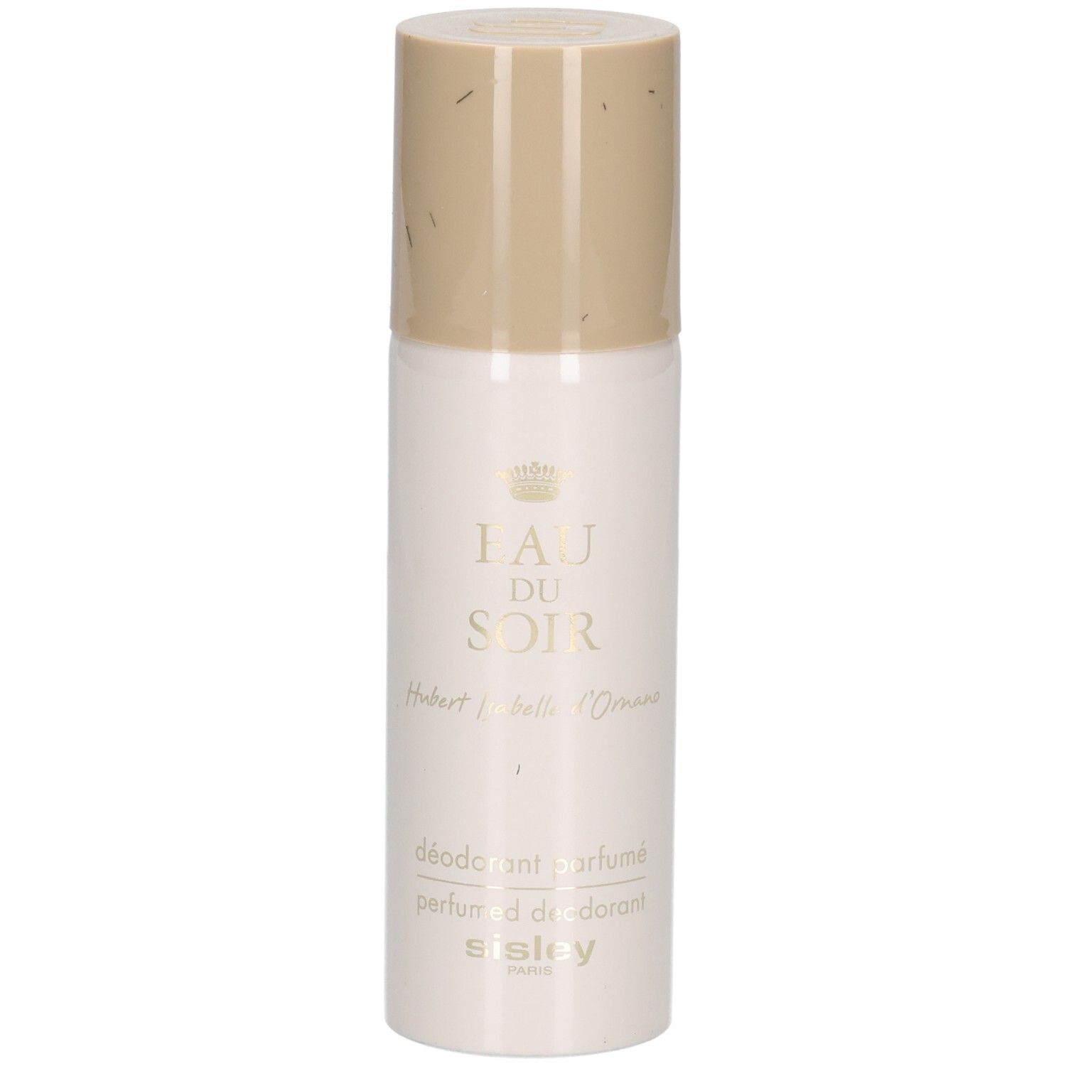 Sisley Eau du Soir Parfüm-Deodorant im Sprühflakon mit beigem Verschluss.