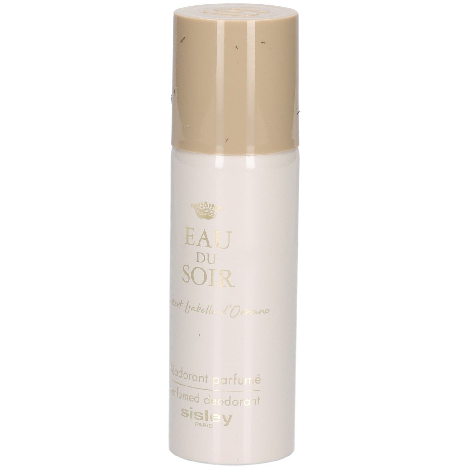 Sisley Eau du Soir Parfüm-Deodorant im Sprühflakon mit beigem Verschluss.