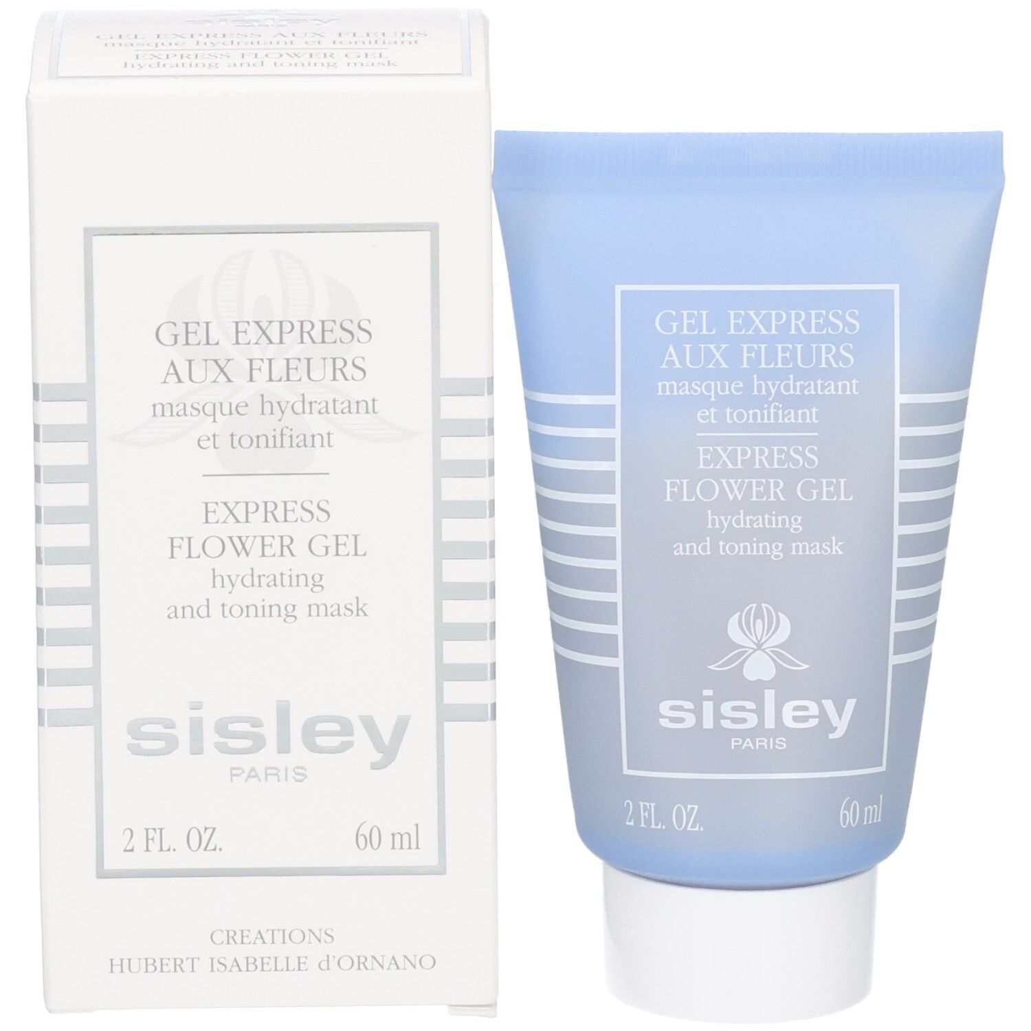 Sisley Express Flower Gel Tube und Faltschachtel, 60 ml.
