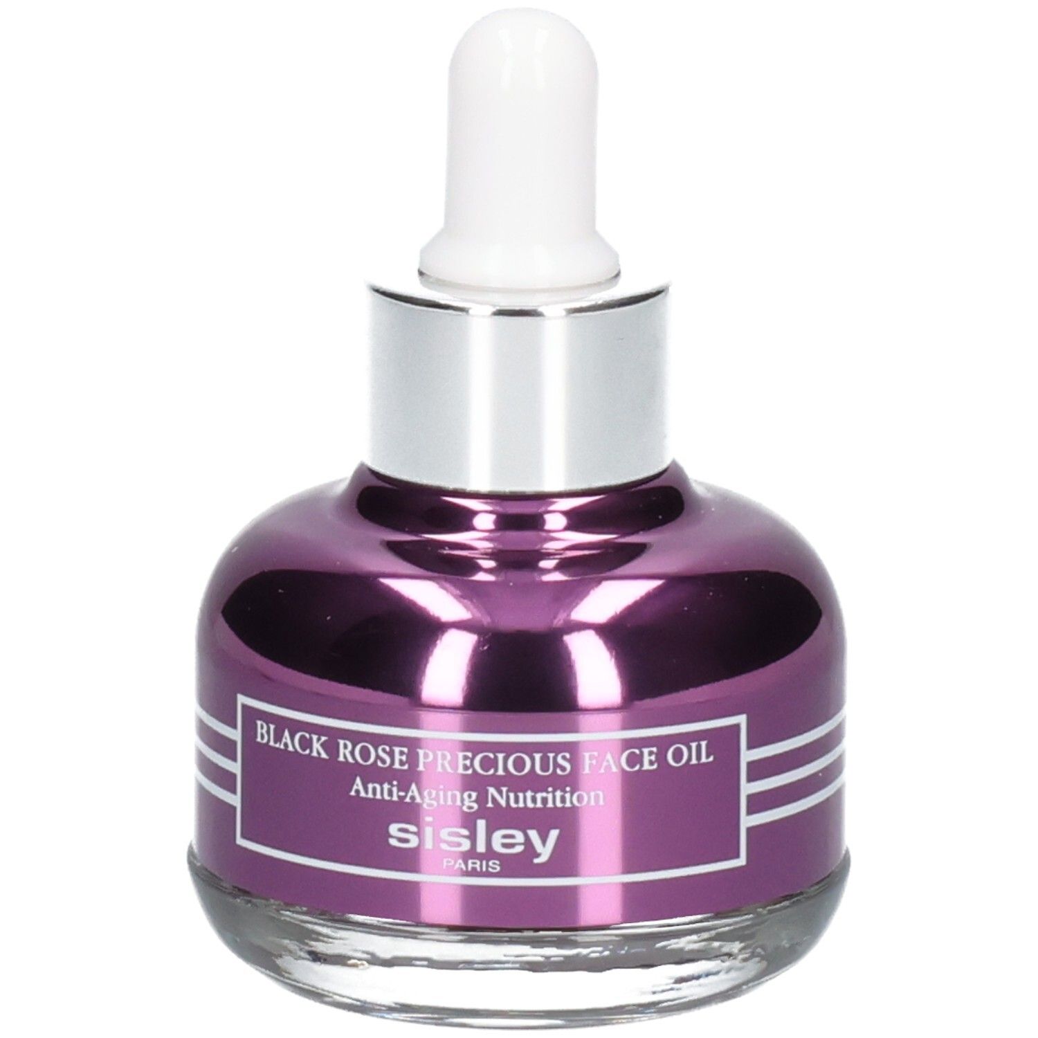 Sisley Black Rose Precious Face Oil Flakon mit Pipette.
