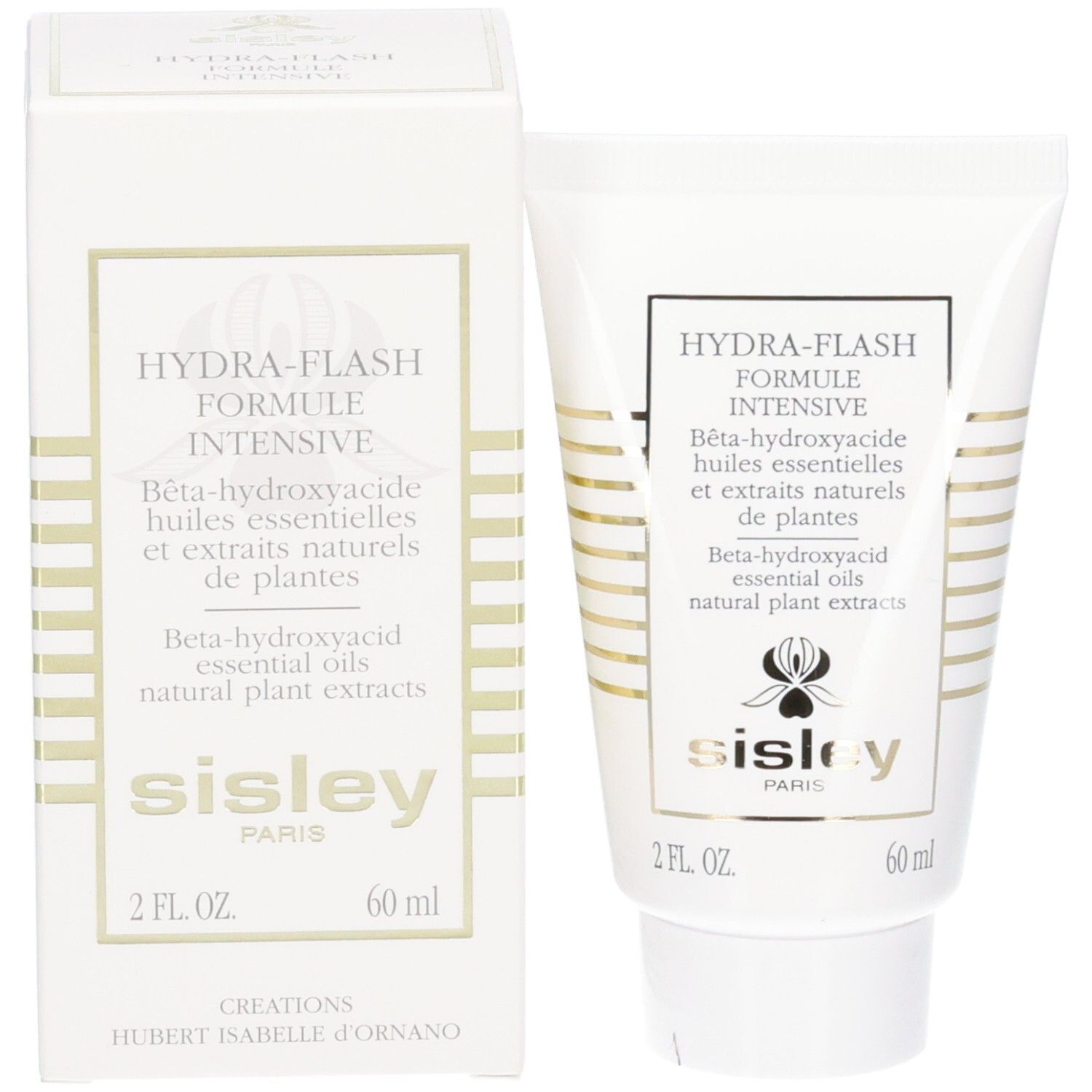 Sisley Hydra-Flash Formule Intensive Tube und Kartonverpackung.