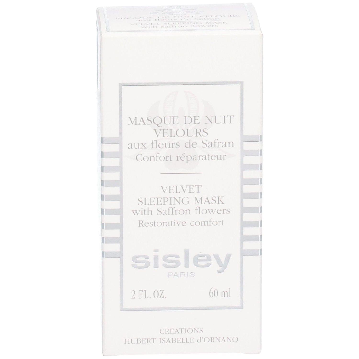 Verpackung des Sisley Masque de Nuit Velours mit Produktinformationen.