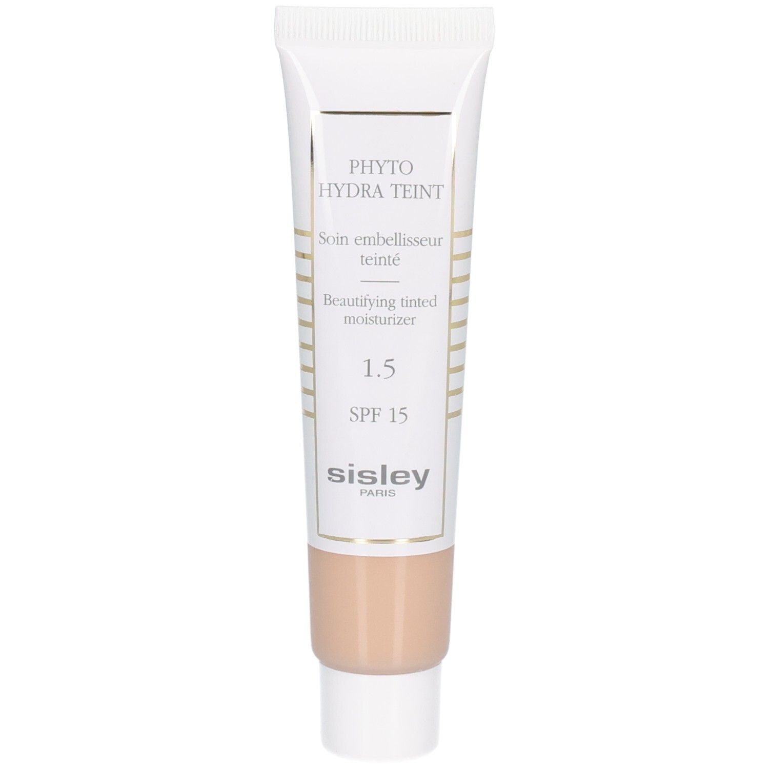 Sisley Phyto-Hydra Teint, Farbton 1.5 Beige, getönte Feuchtigkeitscreme mit LSF 15.