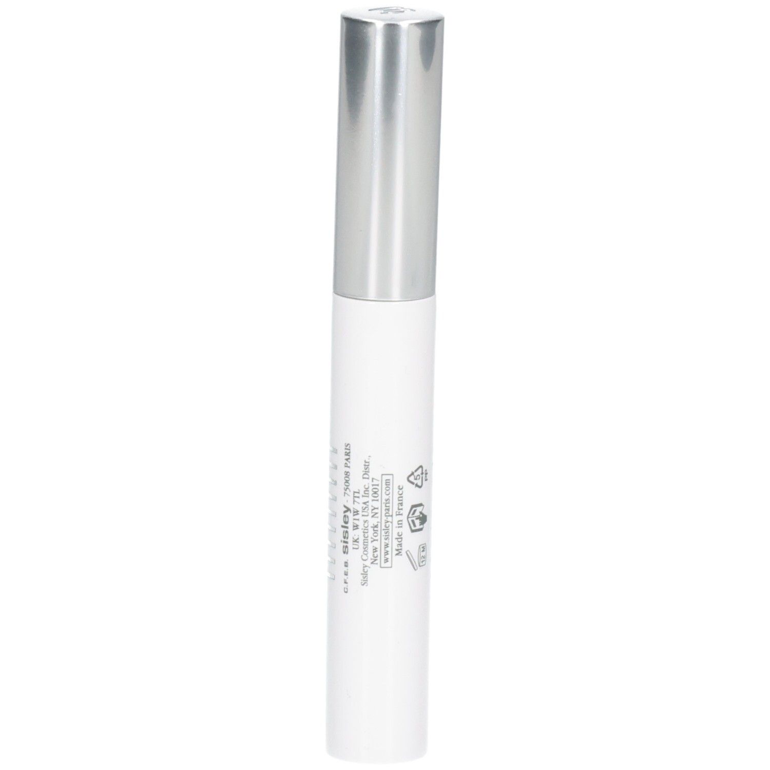 Sisley Phyto-Blanc Targeted Dark Spot Corrector Stift mit silbernem Verschluss und Text.