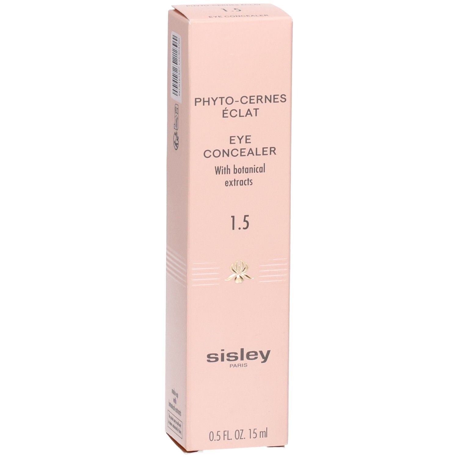 Sisley Phyto-Cernes Éclat Augenpflege-Stift, Vorderseite der Verpackung, Nahaufnahme.