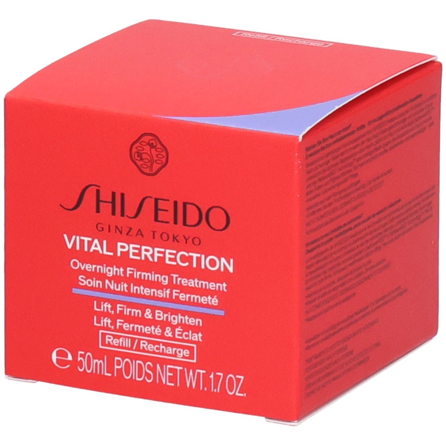 Shiseido Vital Perfection Overnight Firming Treatment Navulling 50 Crème
