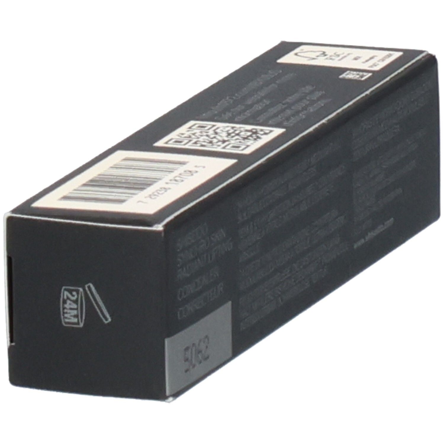 Shiseido Synchro Skin Radiant Lifting Concealer Karton mit QR-Code und 24M Symbol.