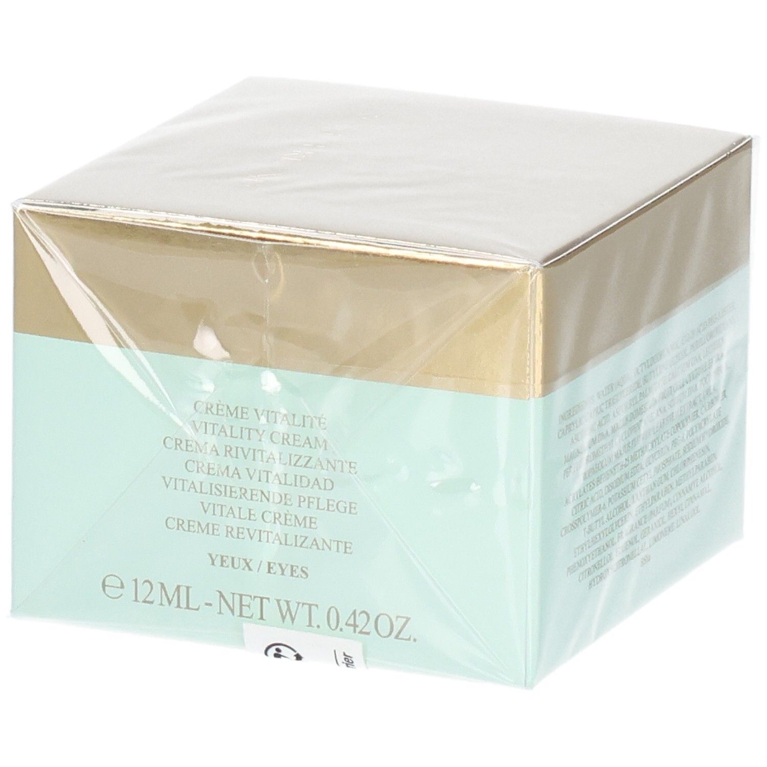 VALMONT Deto2X Eye Verpackung, Vorderseite mit Größenangabe 12ML.