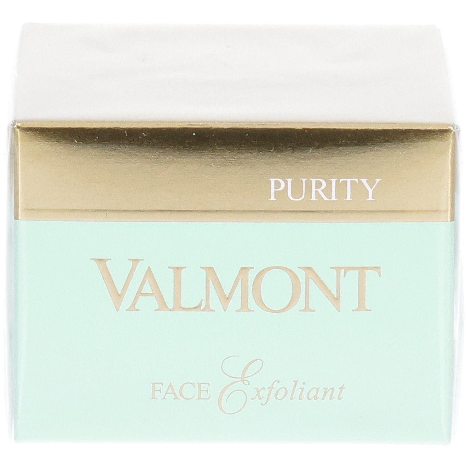 Valmont Purity Face Exfoliant Cream Verpackung, Vorderseite.