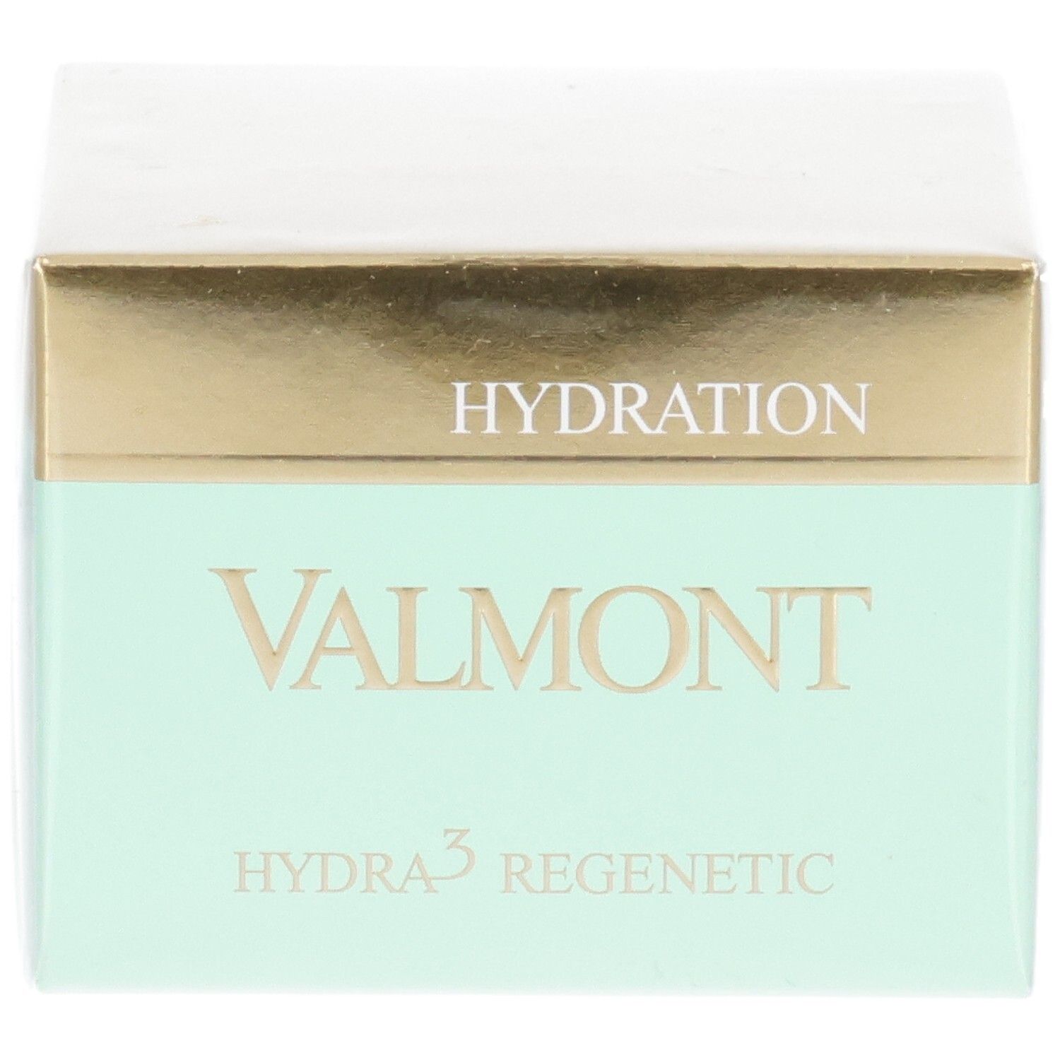 VALMONT Hydra3 Regenetic Feuchtigkeitscreme Verpackung.