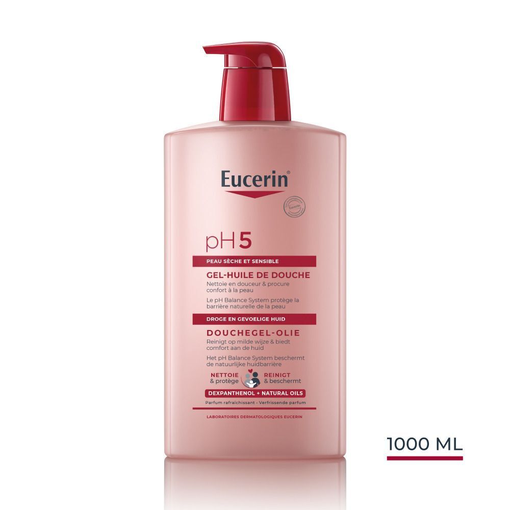 Eucerin pH5 Douchegel-olie | Droge en gevoelige huid