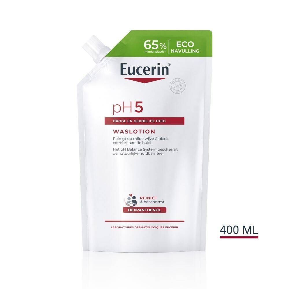 Eucerin pH5 Waslotion Navulling Gezicht en Lichaam Droge en Gevoelige Huid