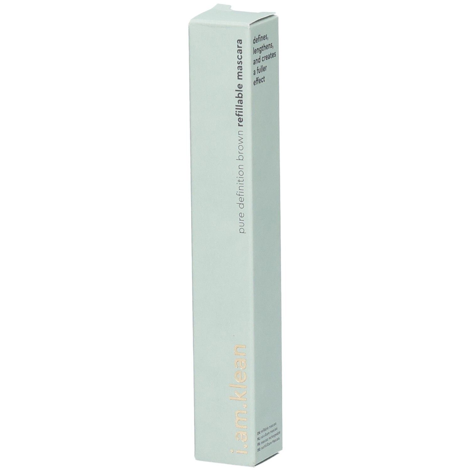 i.am.klean Refillable Mascara Pure Definition brown 1