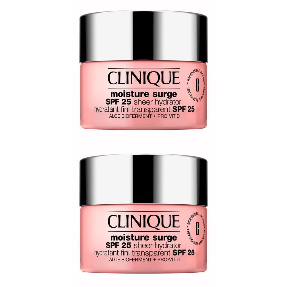 Clinique Moisture Surge Spf25 Sheer Hydrator x2 2x50 ml Kombipackung