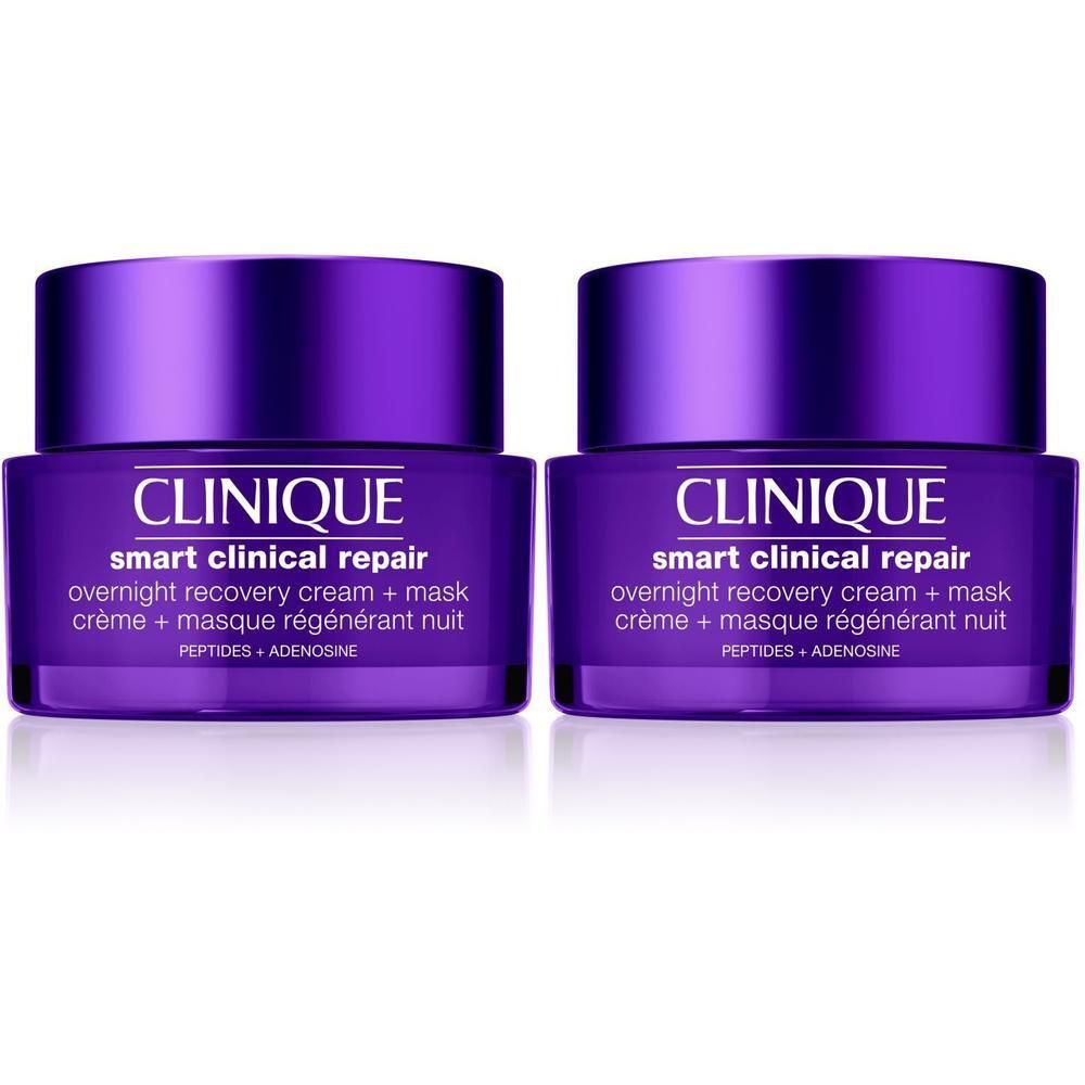 Clinique Smart Overnight Cream & Mask 50ml x2 2x50 ml Creme