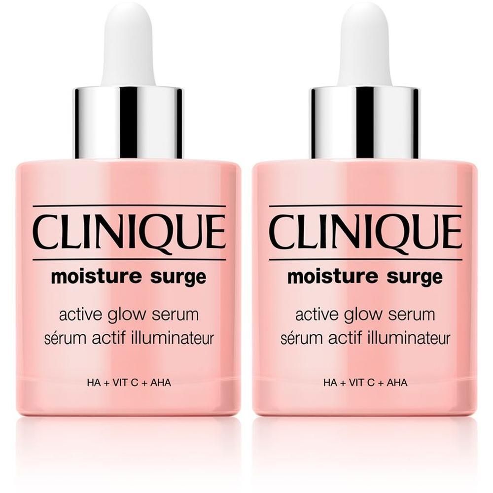Clinique Moisture Surge Active Glow Serum 50ml x2 2x50 ml Creme