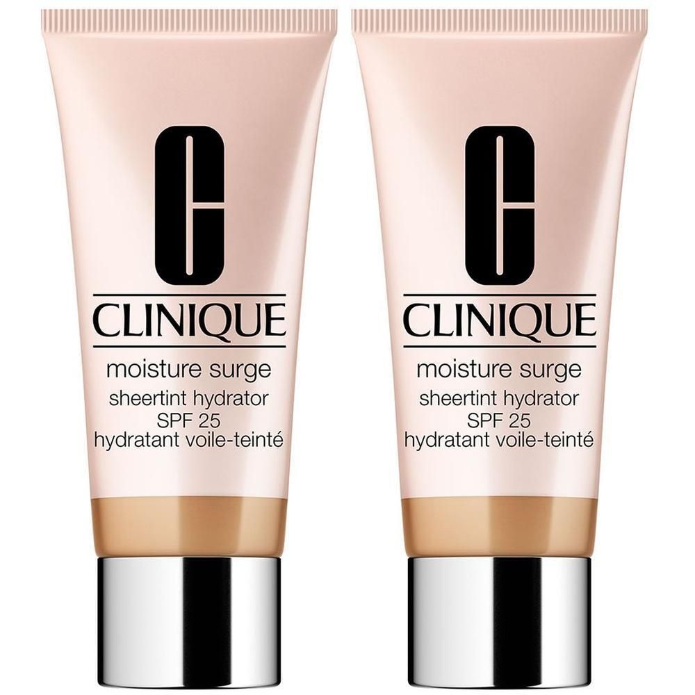 Clinique Moisture Surge Sheertint Hydrator Spf25 3 Light - Medium x2 2x40 ml Make up