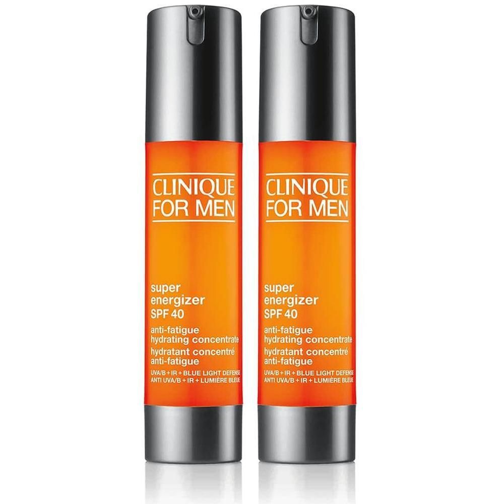 Clinique for Men Super Energizer Anti-Fatigue Hydrating Concentrate Spf40 x2 2x50 ml Creme