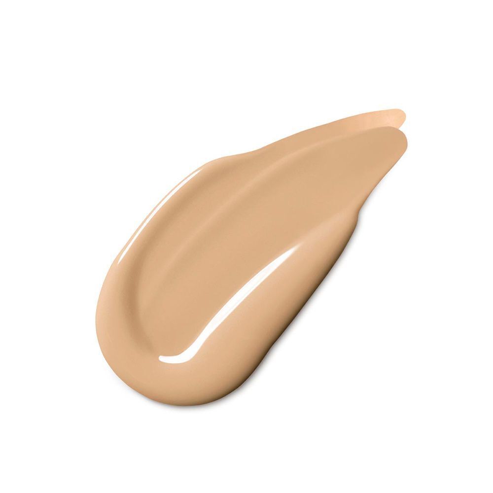 Ein Swatch der Clinique Even Better Clinical Serum Foundation SPF 20 in neutraler Farbe.