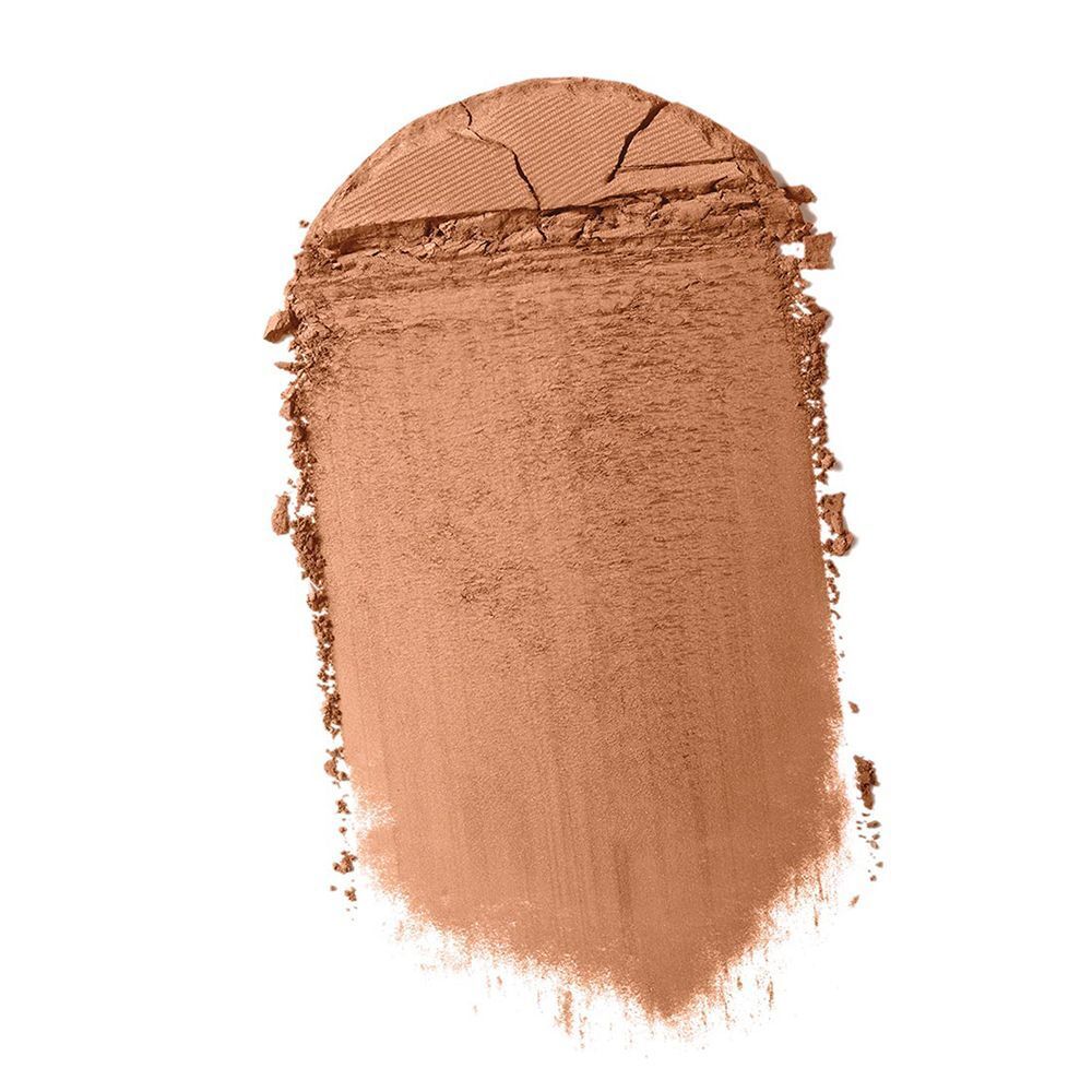 Abgebrochener Clinique True Bronze Pressed Powder Bronzer in einem hellbraunen Farbton.