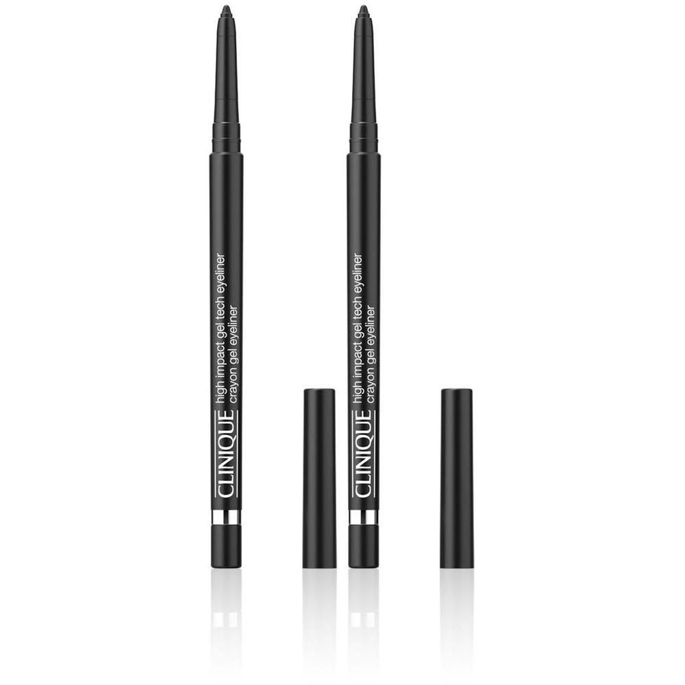 Clinique High Impact Gel Tech Eyeliner 01 Black x2 2x35 g Make up