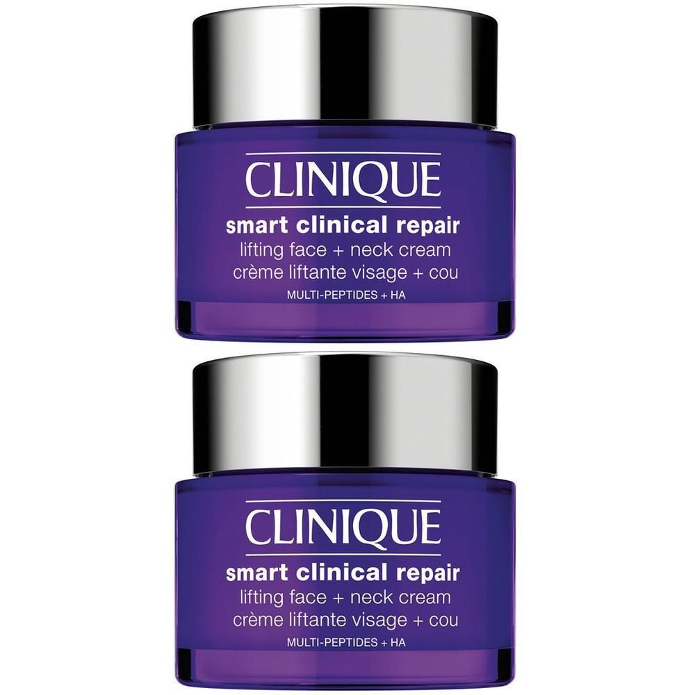 Clinique Smart Clinical Repair Lifting Face & Neck Cream 75ml x2 2x75 ml Creme