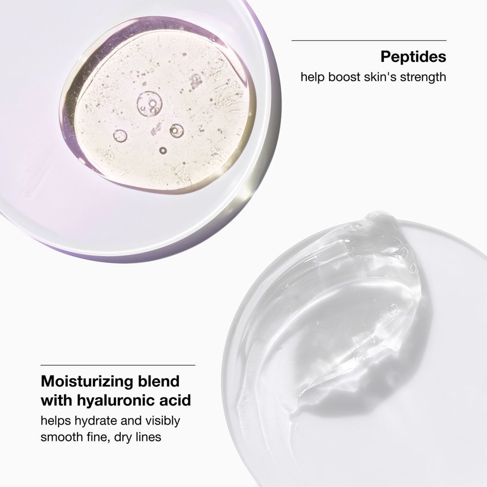 Zutaten der Clinique Smart Clinical Repair Lifting Gesichts- und Halscreme: Peptide und Hyaluronsäure.