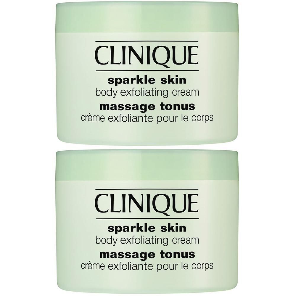 Clinique Sparkle Skin Body Exfoliating Cream x2 2x250 ml Creme