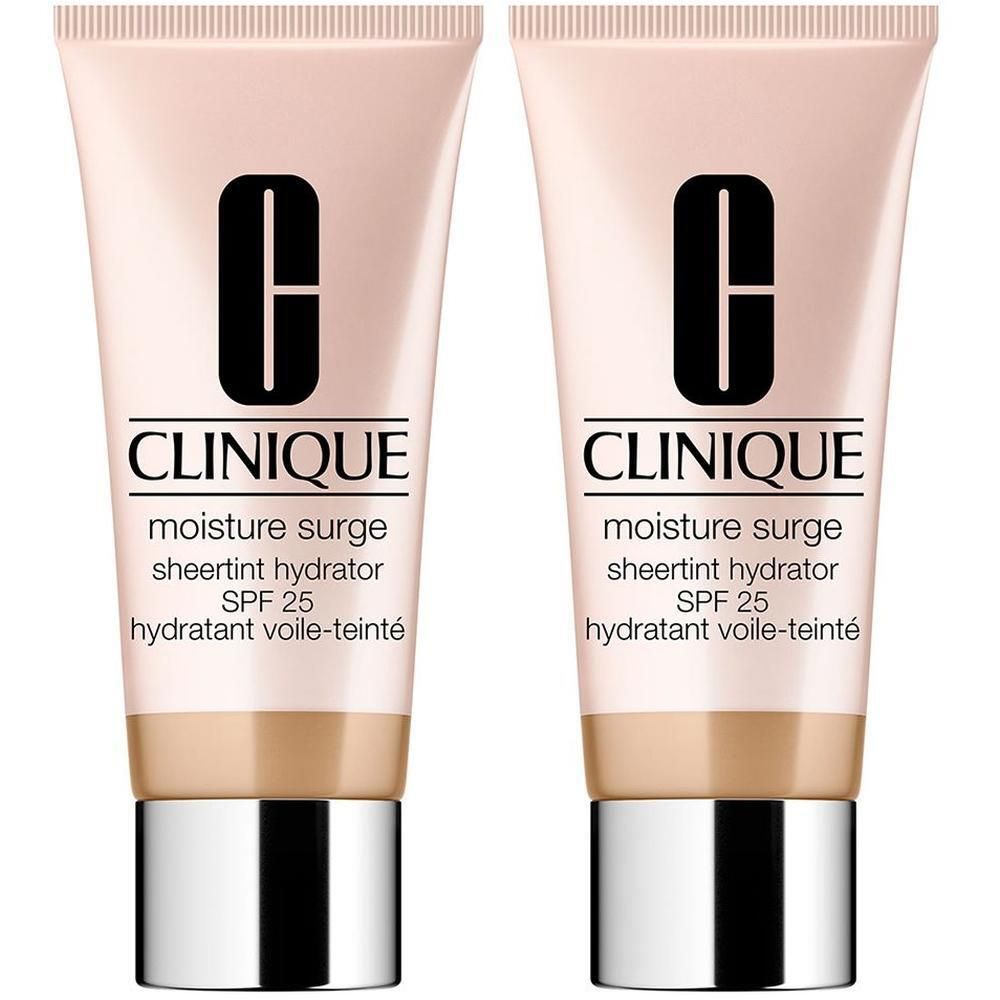 Clinique Moisture Surge Sheertint Hydrator Spf25 1 Very Light x2 2x40 ml Make up