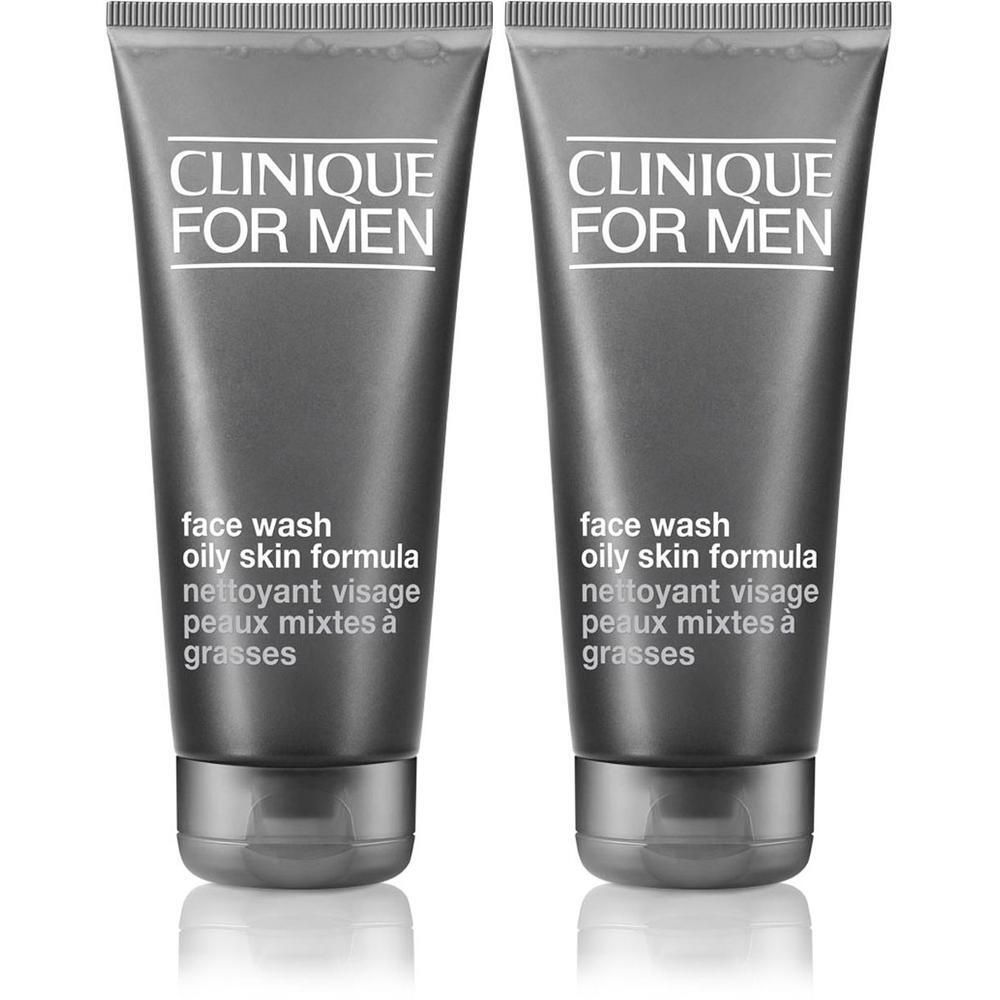 Zwei Clinique For Men Gesichtsreinigungstuben für ölige Haut.