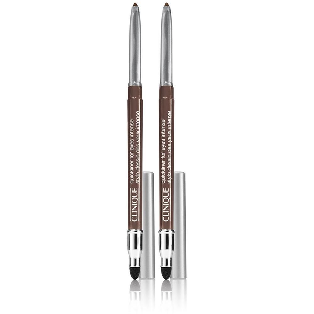 Zwei Clinique Quickliner™ für intensive Augen in Braun.