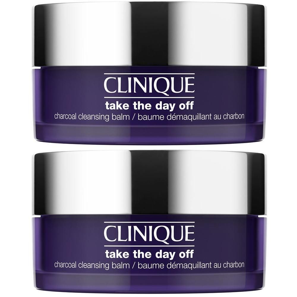 Zwei Tiegel Clinique Take The Day Off™ Charcoal Cleansing Balm.