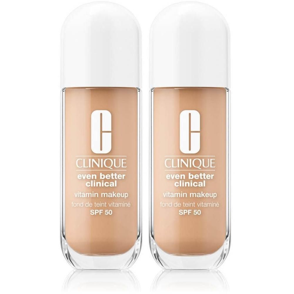 Zwei Flaschen Clinique Even Better Vitamin Makeup in der Farbe Light Cool 3.