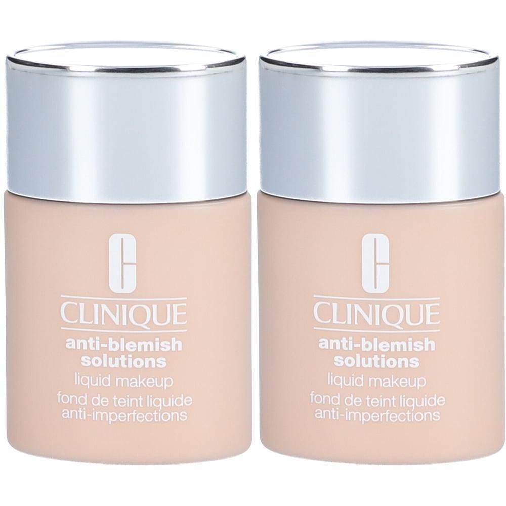 Clinique Acne Solutions Liquid Makeup 10 Alabaster x2 2x30 ml Make up