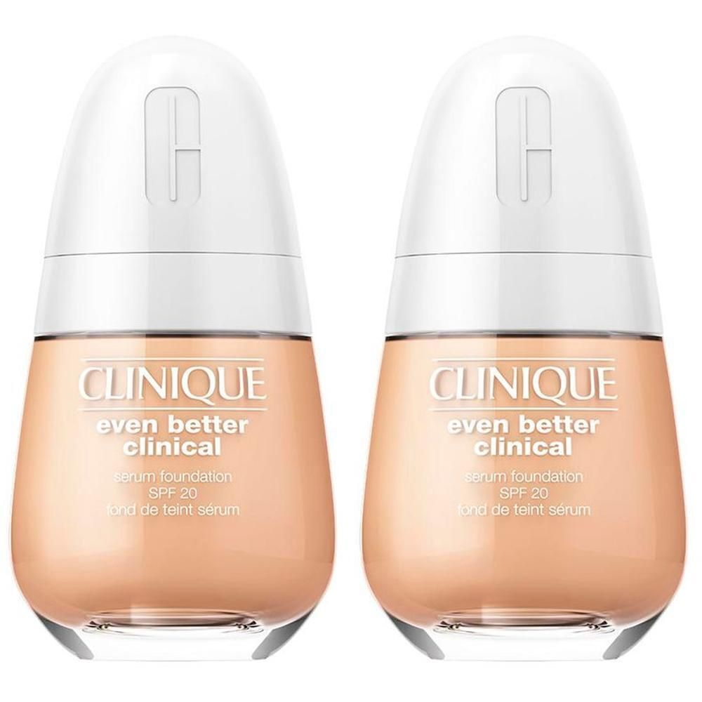 Zwei Flaschen CLINIQUE Even Better Clinical™ Serum Foundation SPF 20 in der Farbe CN 20 Fair.