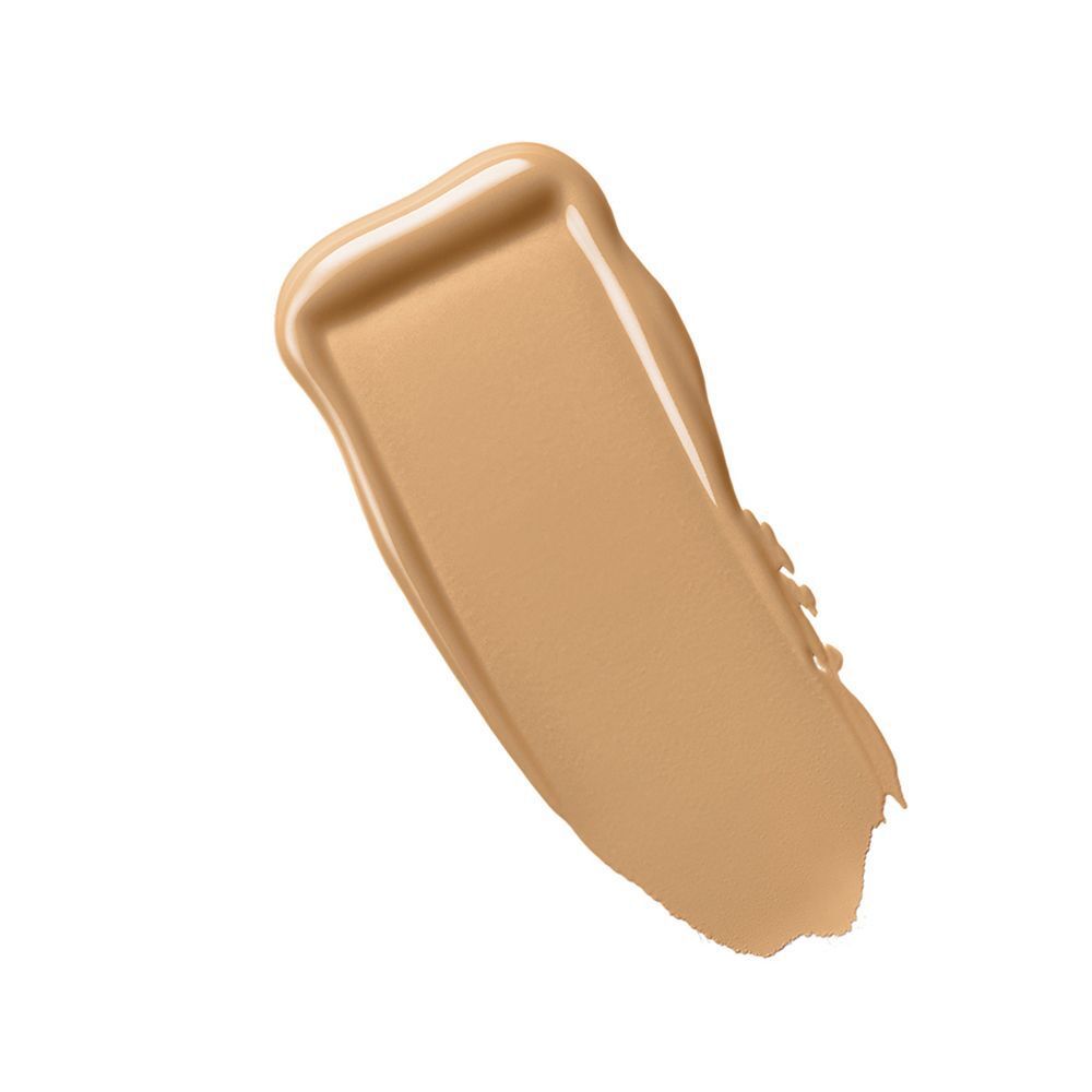 Ein Swatch CLINIQUE Even Better Makeup SPF 15 in Sandfarbe CN 90.